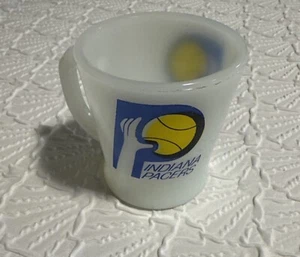 Indiana Pacers Milchglas Becher Tasse Anchor Hocking - Bild 1 von 7