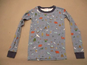 Hanna Andersson Size 10 Boys 100% Organic Cotton Long Sleeve Pajama Top 383 - Picture 1 of 6