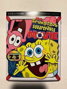 The SpongeBob SquarePants Movie (4K UHD Blu-ray, Digital, 2004) NEW w/slipcover - Picture 1 of 3