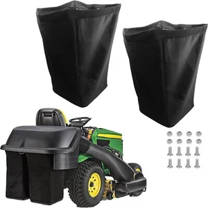 AM122416 AM101602 Grass Bag ( 2Pack ) for John Deere Lawn and Garden Tractor - Picture 1 of 9