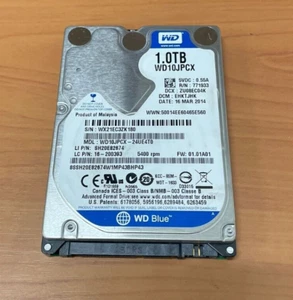 WD10JPCX 1TB WD BLUE 5.4RPM HDD - Picture 1 of 2