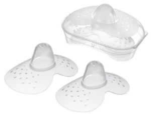 1 Pair Nipple Shields for Nursing Newborn Baby Nippleshield Breast Feeding - Picture 1 of 5