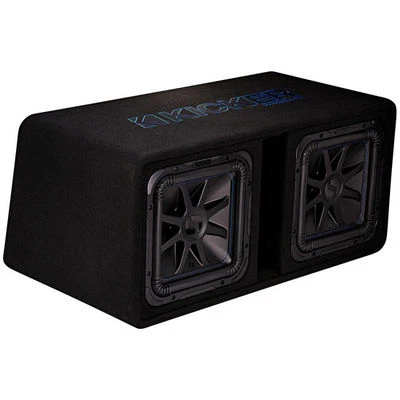 Kicker 44DL7S122 3000W L7S Doble 12" Portado Subwoofer Caja Bass Sub Box Foto 1 de 2