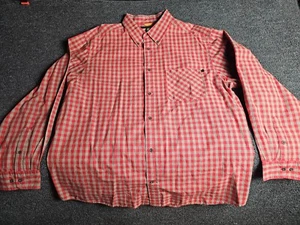 Timberland Shirt Men's 2XL Flannel Long Sleeve Button Down Plaid XXL - Picture 1 of 9