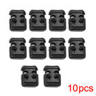 10Pc Shoe Lace Shoelace Buckle Rope Clamp Cord Lock Stopper Run Sports Clip Kit