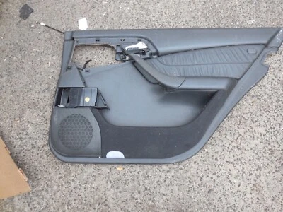00-06 Mercedes W220 S430 s500 s600  Rear Right Interior Door Panel Cover S55 - Image 1 of 4