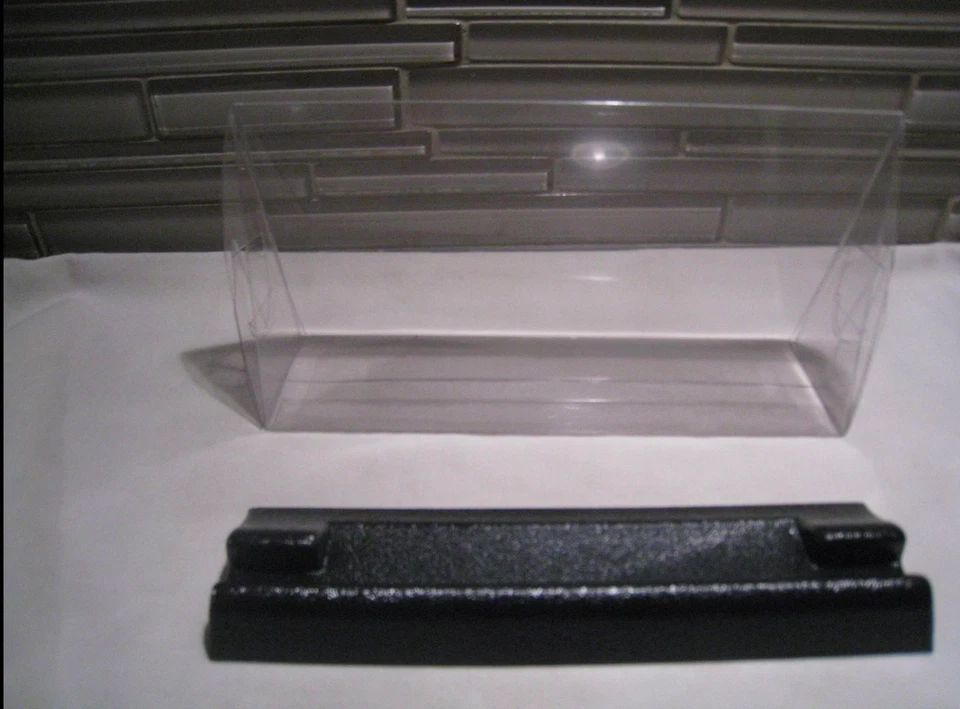 Black Stand and clear plastic cover for your Disney, Star Wars & Baseball Cel - Image 1 of 1