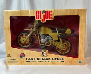 1998 Hasbro GI Joe Fast Attack Cycle  Action Figure Factory Sealed In Box - Picture 1 of 18