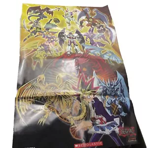 "Poster scolastico Yu-Gi-Oh Monsters 1996 Ultimate Collector's Club raro 34""x22""" - Foto 1 di 5