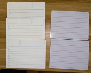 2020 flipsideproducts two sided whiteboard A lot Of 5 Practicing Writing - Picture 1 of 7