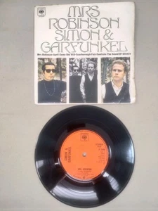 SIMON & GARFUNKEL - MRS ROBINSON EP 1968 7" Vinyl - Picture 1 of 5