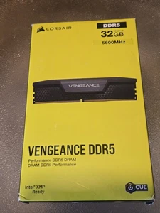 Corsair Vengeance DDR5 Desktop RAM 32GB (2x16GB) 5600MHz - Picture 1 of 4