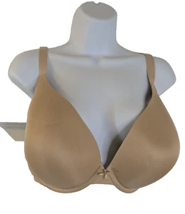 Cacique, Boost Plunge Bra, Beige, Size 44DDD - Picture 1 of 4
