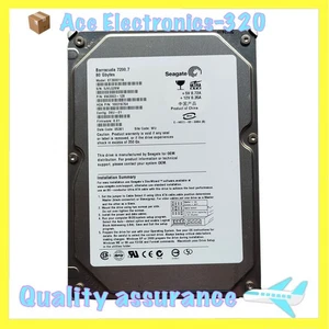 Seagate 80GB ST380011A 7200RPM PATA IDE 3.5" Internal HDD Hard Disk Drive - Picture 1 of 3