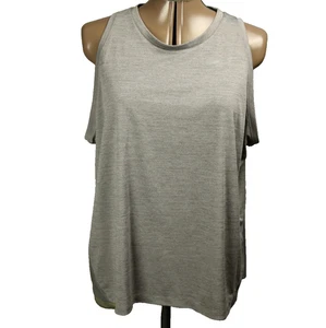 Camiseta sin mangas Nike Running Dri-Fit ropa deportiva camisa panel de malla gris 2XL - Imagen 1 de 22