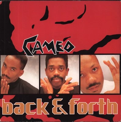 Cameo (Funk Group) Back and Forth 7" vinyl UK Club 1987 - pic sleeve has light - Photo 1/3