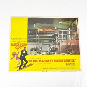 Vintage 1969 James Bond Sean Connery On Her Majesty Secret Service 11x14 Lobby Card - Bild 1 von 5