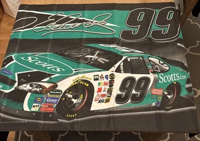 Carl Edwards #99 Roush Racing Nascar Flag/Banner Scotts 2005, Double Sided 3’x5’ - Image 1 of 4