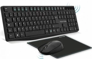Elite Wireless Combo Clavier Souris Tapis - Afbeelding 1 van 1
