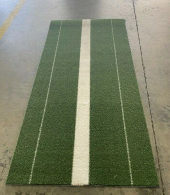 3'x 9' Turf Softball Pitchers Pitching Training Aid Baseball Mat Super Grip Foam - Image 1 of 3