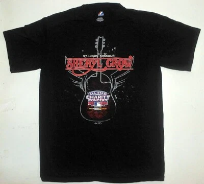 Camiseta de concierto para hombre M Majestic MLB béisbol 2009 All Star Game St Louis Sheryl Crow Foto 1 de 4