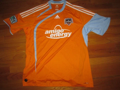 2010 MLS All Star Adidas Vtg Houston Dynamo Amigo Energy Soccer Jersey astros XL Cover
