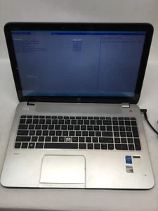HP ENVY TS 15" Laptop Intel Core i7 4th Gen. -CRACKED DISPLAY/BROKEN HINGE-MZ - Picture 1 of 7
