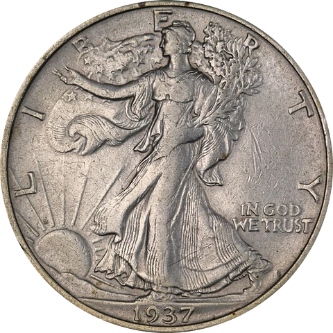 1937-S Walking Liberty Half Great Deals From The Executive Coin Company Cover
