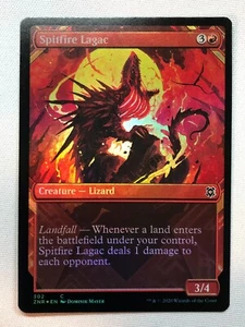MTG Zendikar Rising Spitfire Lagac (Showcase) 302 Foil NM/M - Picture 1 of 1
