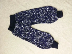 Pumphose blau mit grafischem Muster verschiedene Varianten - Bild 1 von 6