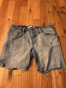 Levis Girls Boyfriend Shorts Size 12 Regular NWOT ~Cute - Picture 1 of 3