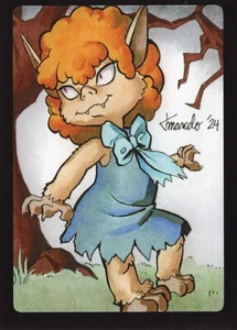 PRINT Scooby-Doo - Winnie #1 Sketch Card Limited Ed. Set of 13 ACEO - Picture 1 of 3