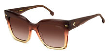 Carrera 3037/S Sunglasses Women Brown Caramel 54mm New 100% Authentic