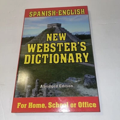 Spanish-English￼New Webster's Dictionary, For Home, School, or Office B22 - Image 1 of 4