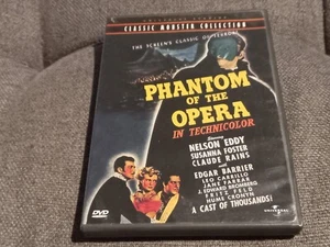 Phantom Of The Opera DVD Region 1 VGC Gold Disc Classic Monster Collection - Picture 1 of 3