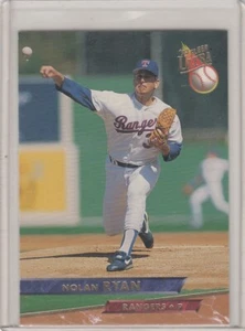 1993 Fleer Ultra Baseball Card #636 Nolan Ryan Texas Rangers - NrMt - Picture 1 of 2