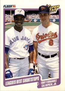 1990 Leagues Best Shortstops Cal Ripken Baltimore Orioles #634