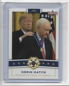 SEN.ORRIN HATCH UTAH / DONALD TRUMP 2020 DECISION PRESIDENTIAL MEDAL OF FREEDOM - Picture 1 of 2