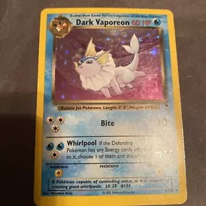 Dunkles Vaporeon 9/110 Legendary Collection Holo Rare Vintage Pokémon - Bild 1 von 17