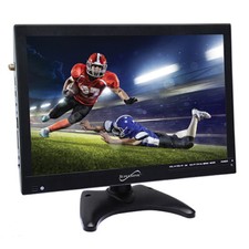 SuperSonic 14" Portable LED TV, W/ USB, SD, HDMI / AC/DC/ Rechargeable Battery