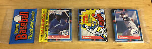 1988 Pack Tony Fernandez Blue Jays Al Leiter Rookie Yankees Bob James White Sox