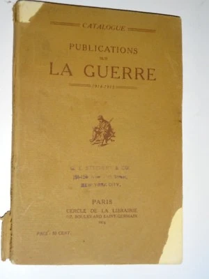 1914-1915 Publications Sur La Guerre book Par Le Livre Et Par L'Image Paris - Image 1 of 4