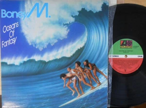 Boney M ORIG OZ LP Oceans of fantasy EX '79 Atlantic SD365146 + Poster Disco - Picture 1 of 2