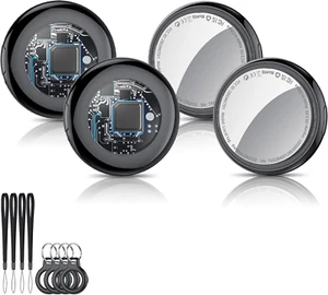 Air Tracker Tag 4 Pezzi, Smart Tracker Localizzatore Funziona Con Apple Dov'È Ap - Zdjęcie 1 z 12