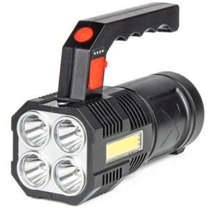 Taschenlampe Handscheinwerfer Suchscheinwerfer Arbeitsleuchte Camping LED USB - Bild 1 von 5