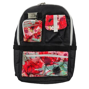 Stampin’ Up! On Stage Backpack Poppies Flowers Red Black Convention Floral Read - Bild 1 von 12