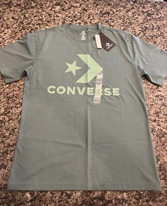 Men’s , Converse NWT, Go-To Star Chevron Standard Fit T-Shirt, SMALL - Picture 1 of 9