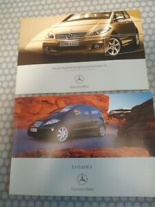 Brochure Mercedes Classe A + accessoires