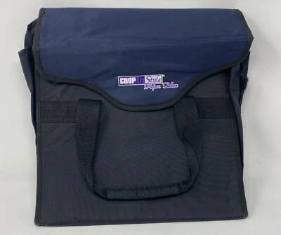 Tomador de papel estilo recorte azul para suministros de álbum de recortes almacenamiento retiro Foto 1 de 4