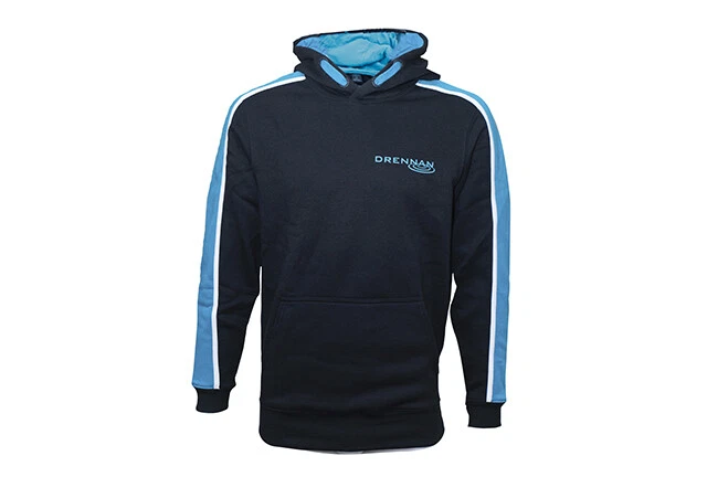 Drennan Heavy Hoodie Black Fishing Pullover Hoody All Sizes